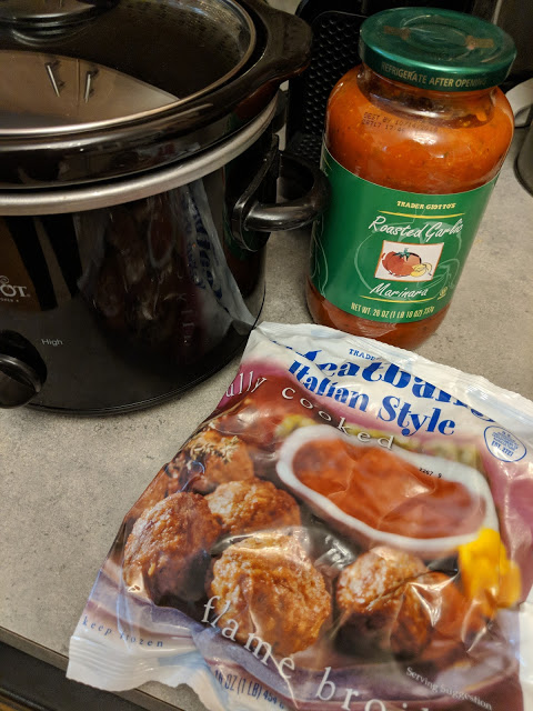 Trader Joe’s Crock Pot Meatballs